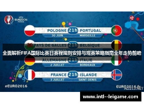 全面解析FIFA国际比赛日赛程规则安排与观赛策略指南全年走势前瞻